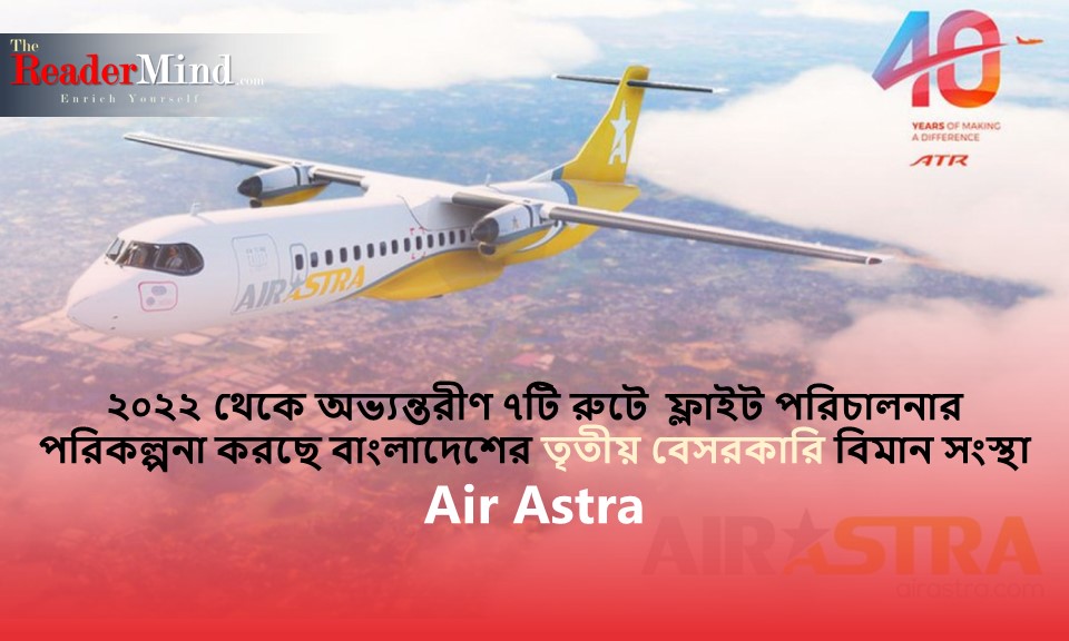 বাংলাদেশের তৃতীয় বেসরকারি বিমান সংস্থা-Air Astra